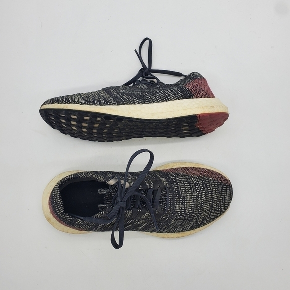 adidas Shoes Womens 7.5 PureBoost GO Running Trainers Black B75667 Sneakers - Picture 12 of 12